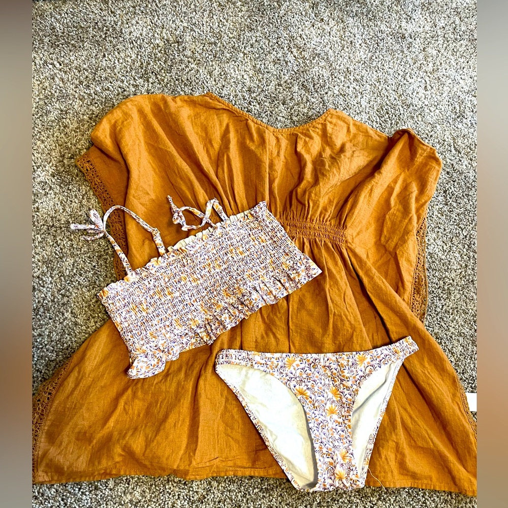 Zara bikini and cover up